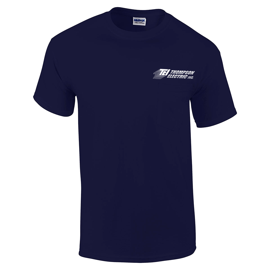 Thompson Electric-Gildan Ultra Cotton Pocket T-Shirt - 12 Pack