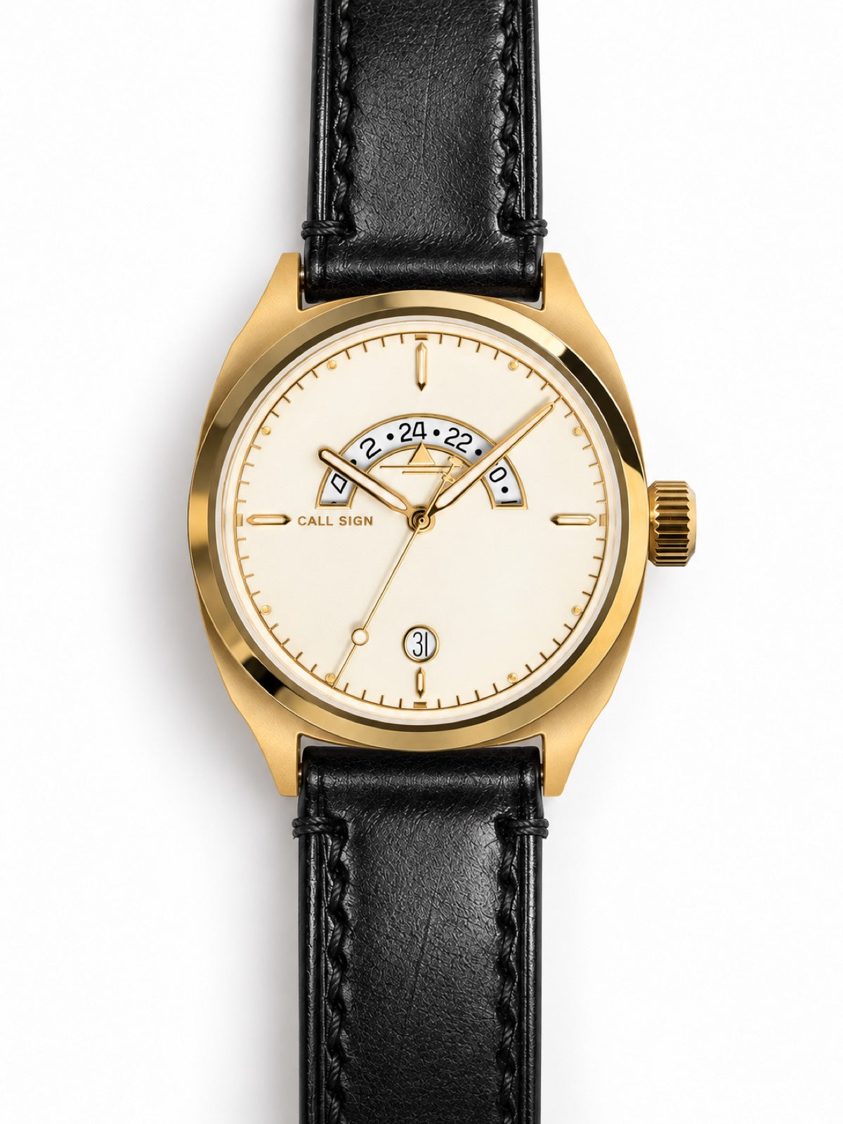 Discovery Gold 38mm GMT (Black Band)