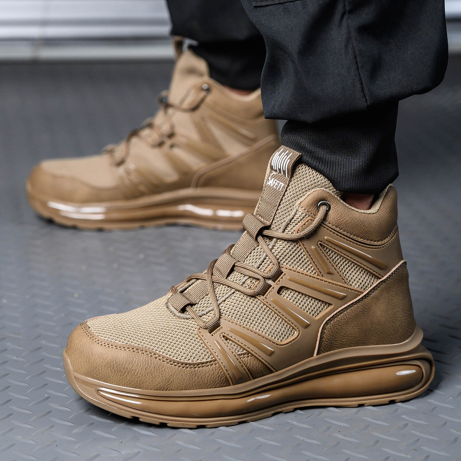 Maven 6" Steel Toe Breathable Work Boots