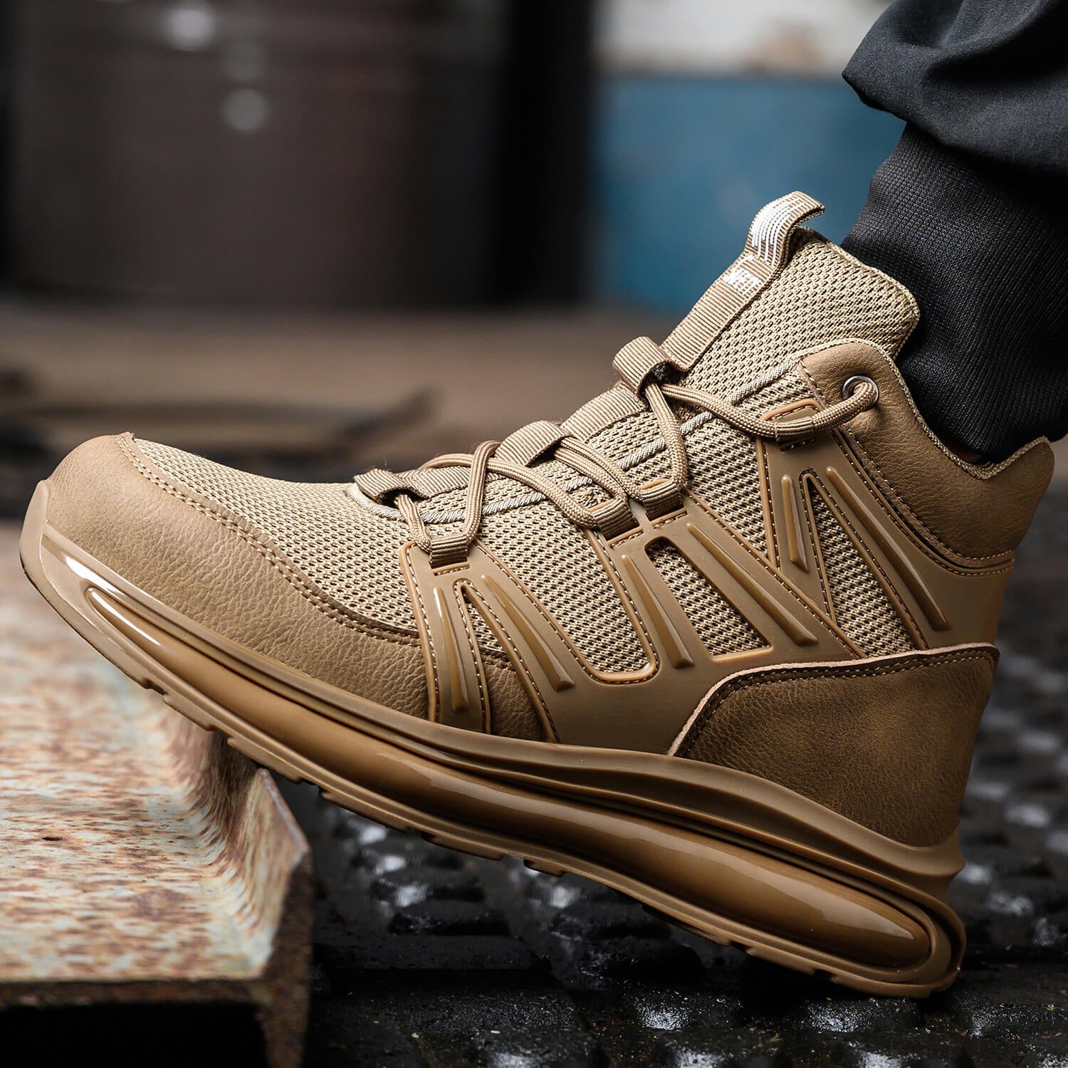 Maven 6" Steel Toe Breathable Work Boots