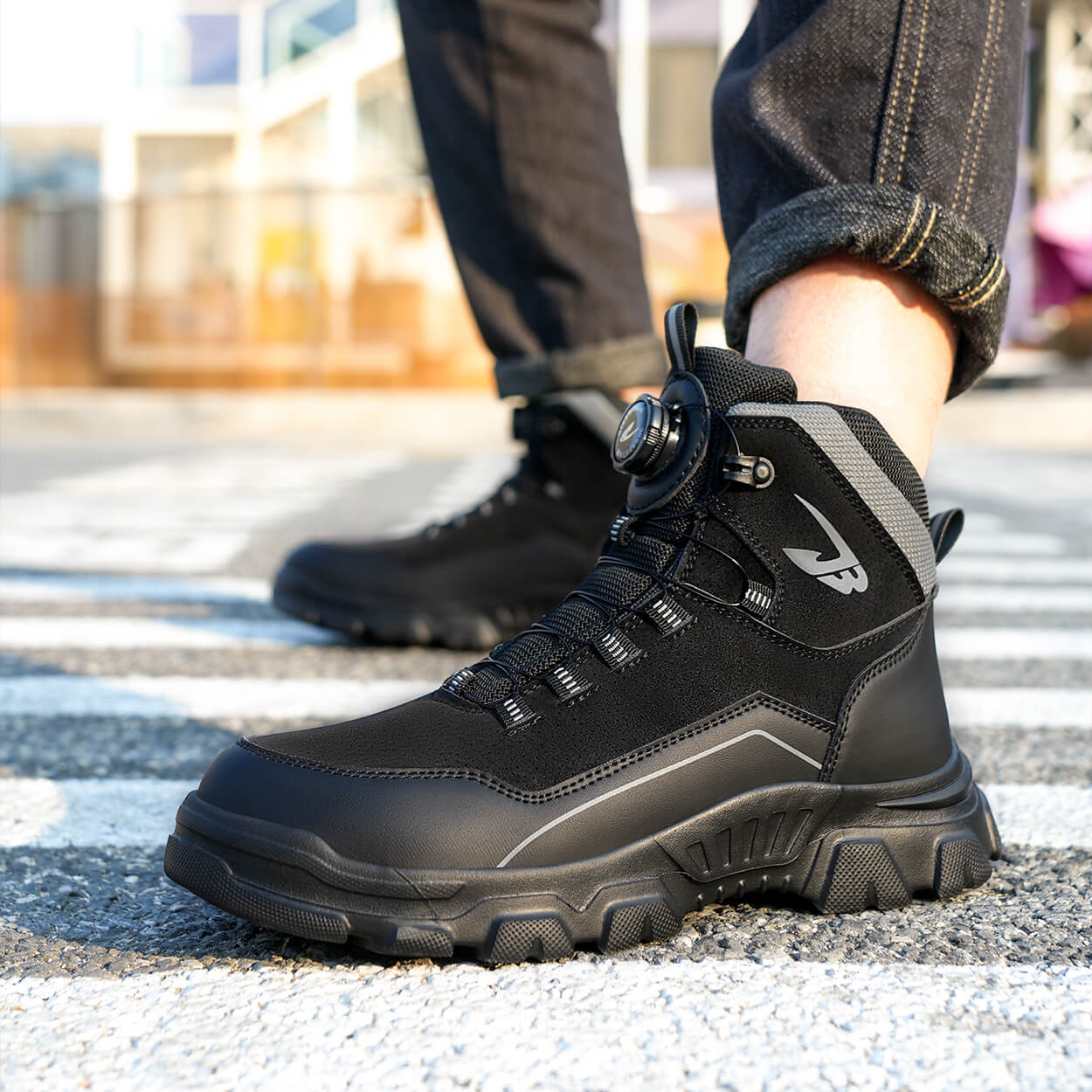 Maven 6" Knob-Lacing Lightweight Steel Toe Boots