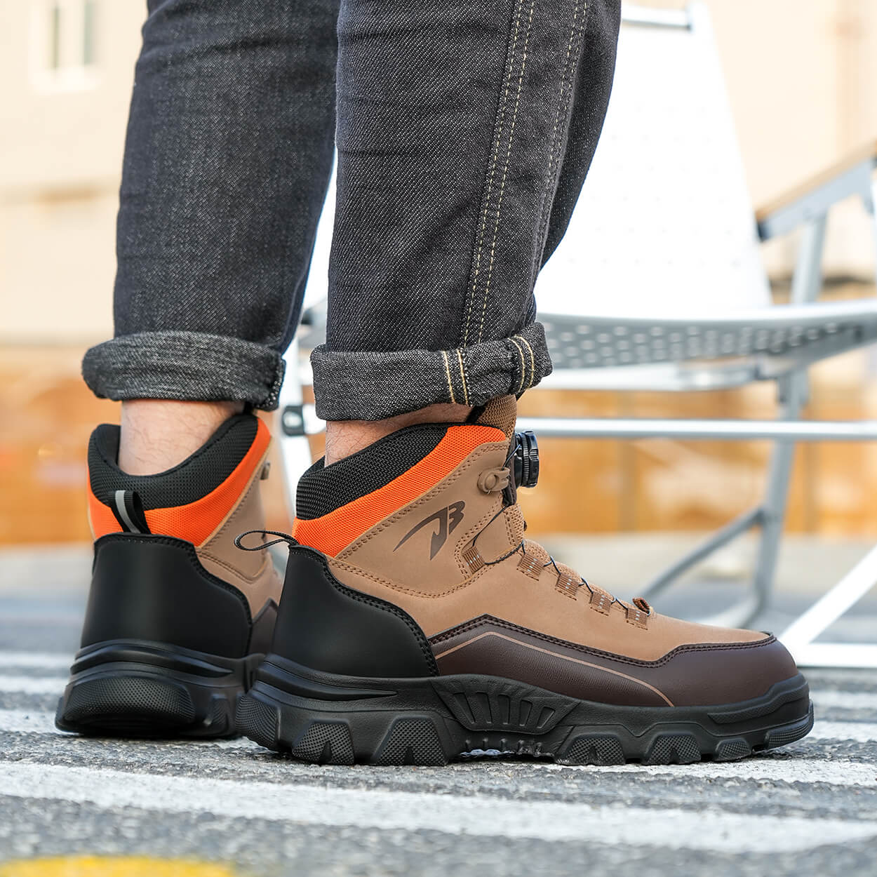 Maven 6" Knob-Lacing Lightweight Steel Toe Boots