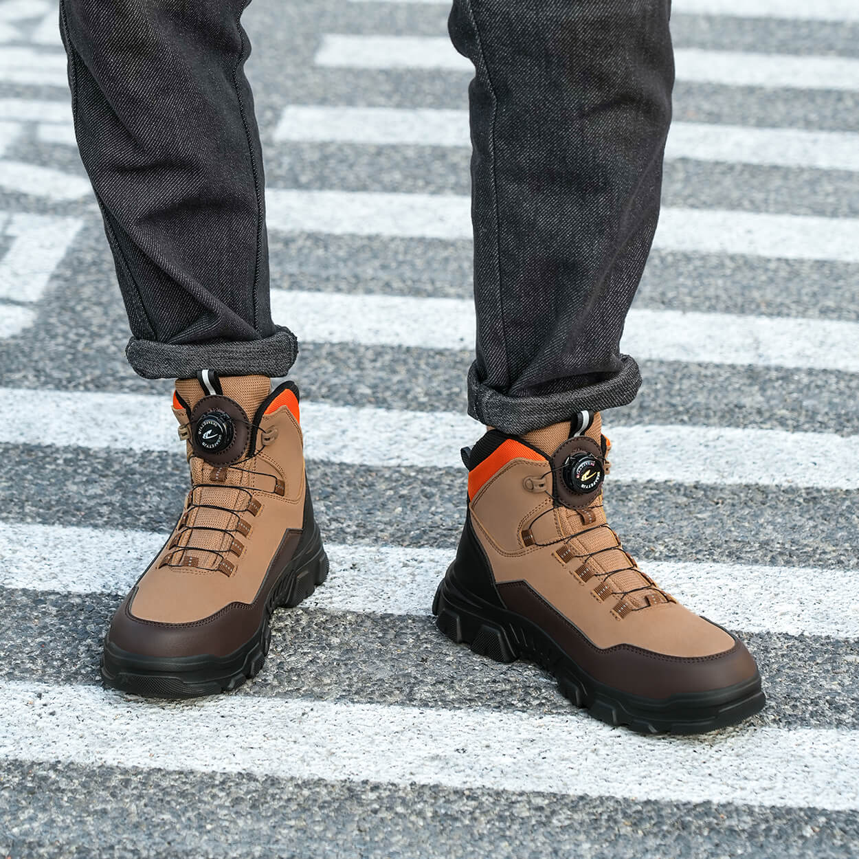 Maven 6" Knob-Lacing Lightweight Steel Toe Boots