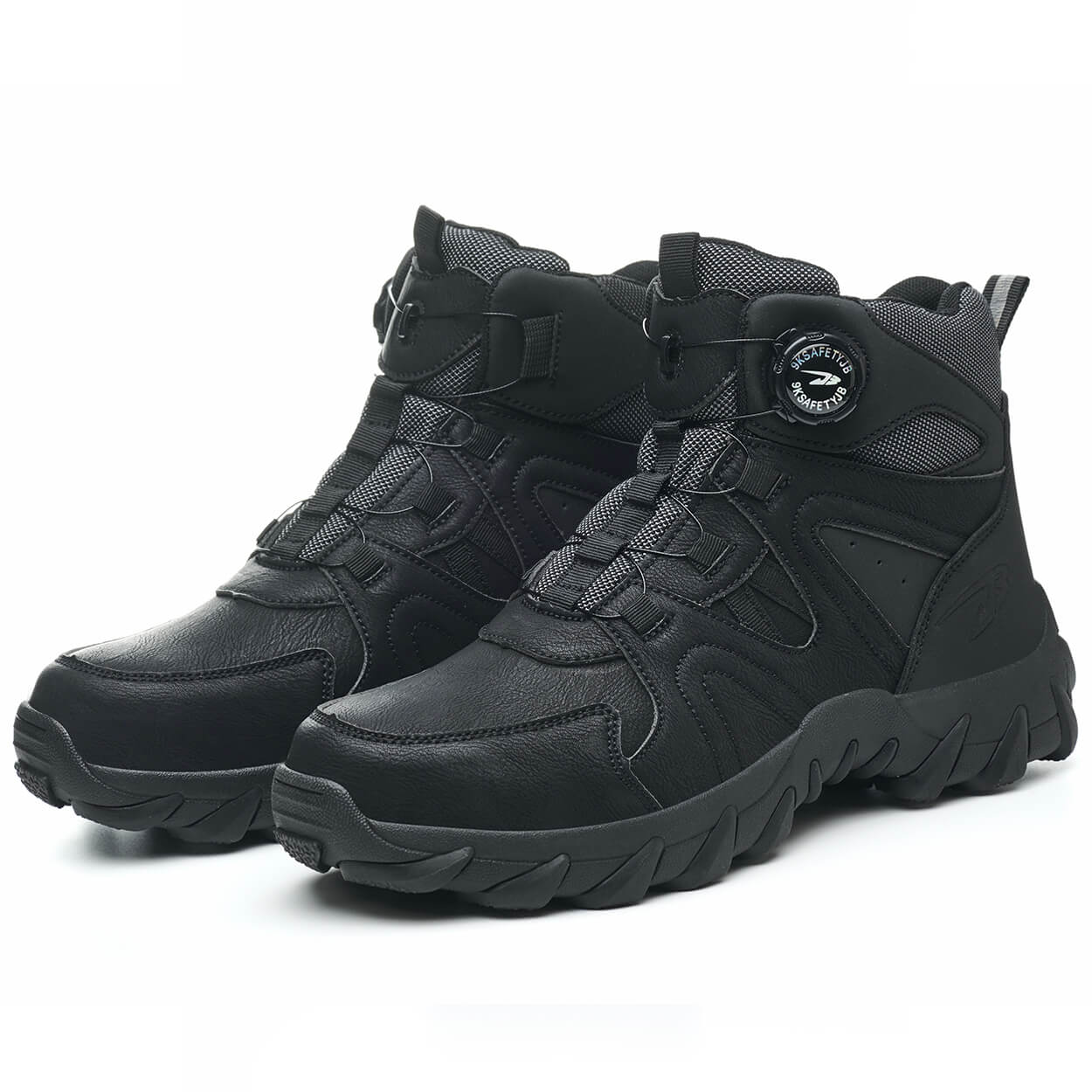 Maven 6" Knob-Lacing Non-Slip Steel Toe Boots