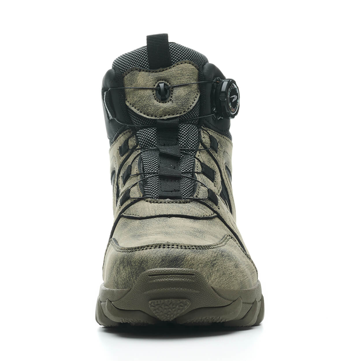 Maven 6" Knob-Lacing Non-Slip Steel Toe Boots