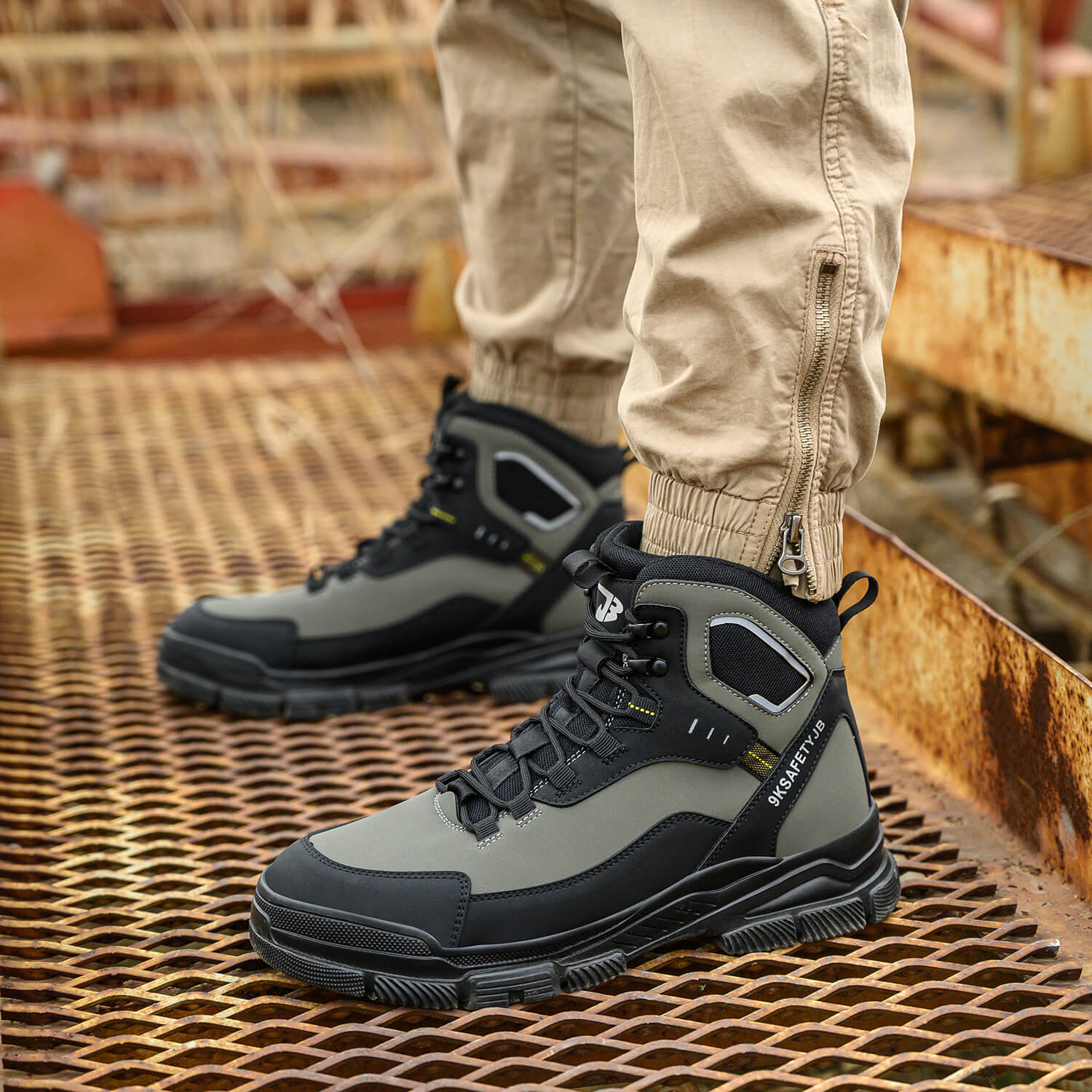 Maven 6" Lightweight Steel Toe Work Boots
