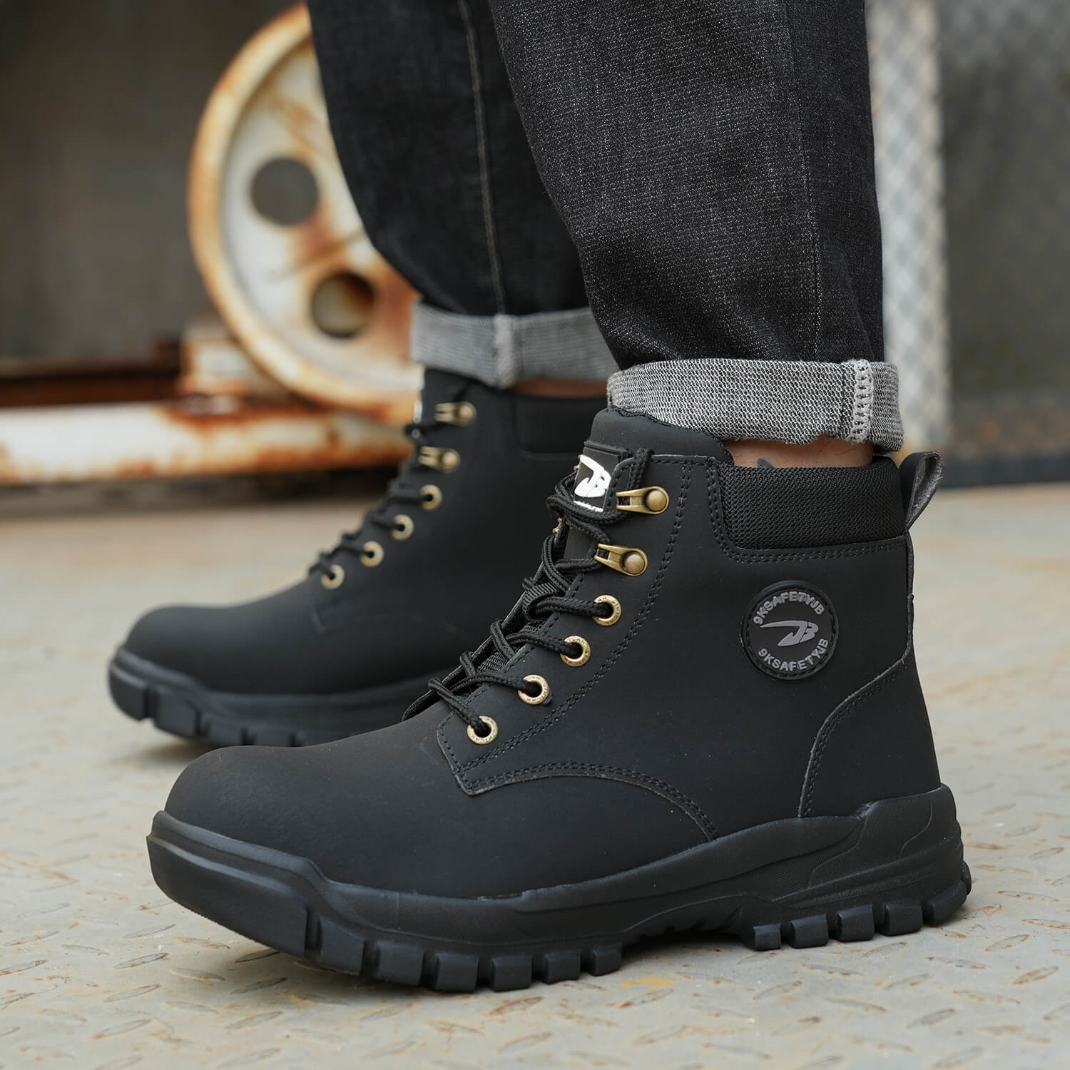 Maven 6" Steel Toe Waterproof Work Boots