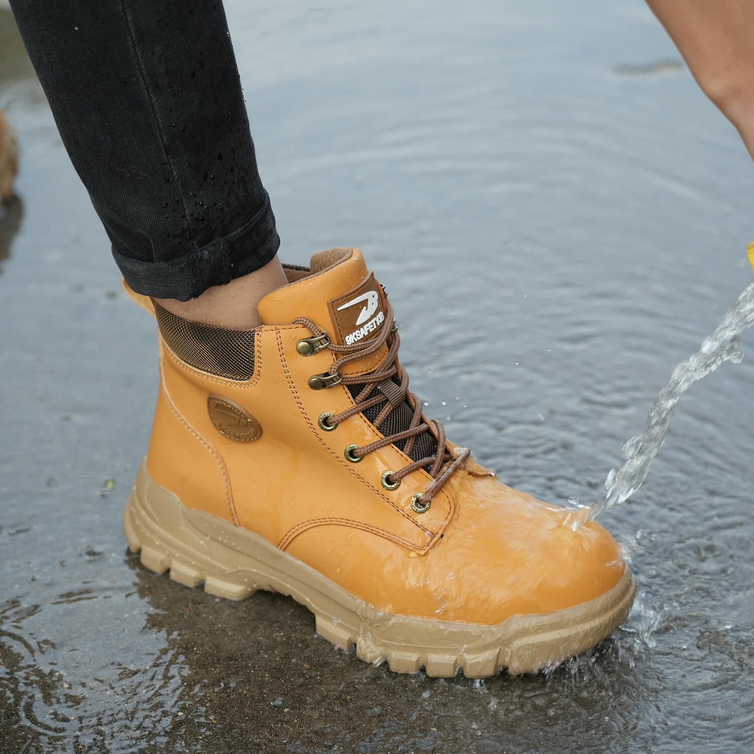 Maven 6" Steel Toe Waterproof Work Boots