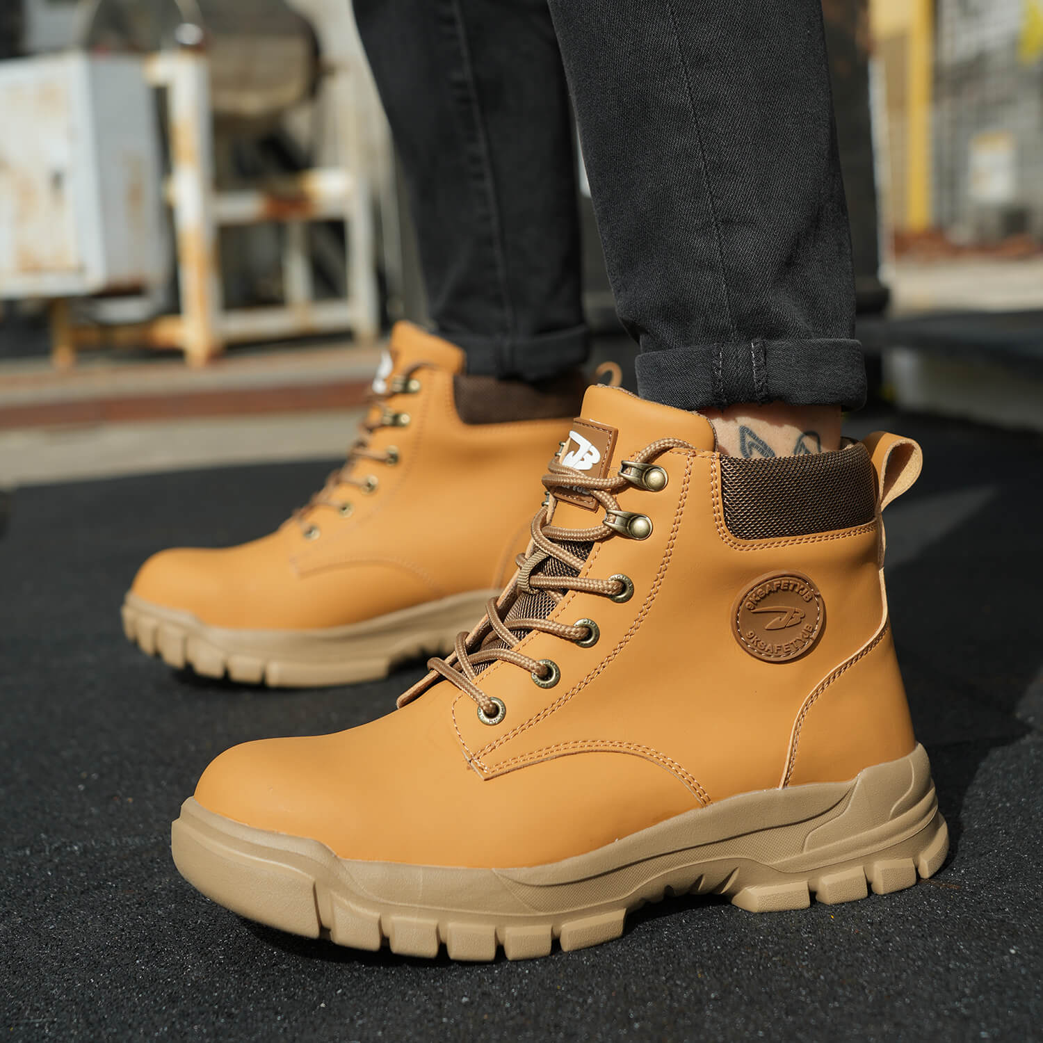 Maven 6" Steel Toe Waterproof Work Boots