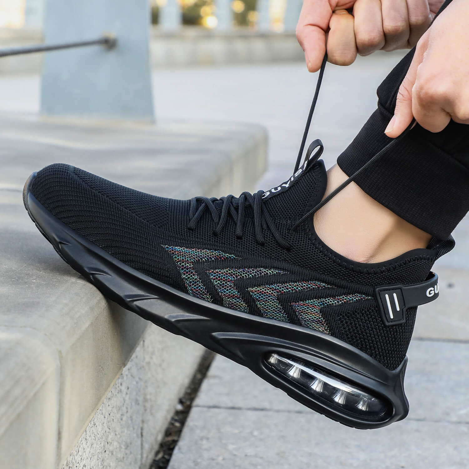 Maven Air Cushion Lightweight Steel Toe Shoes