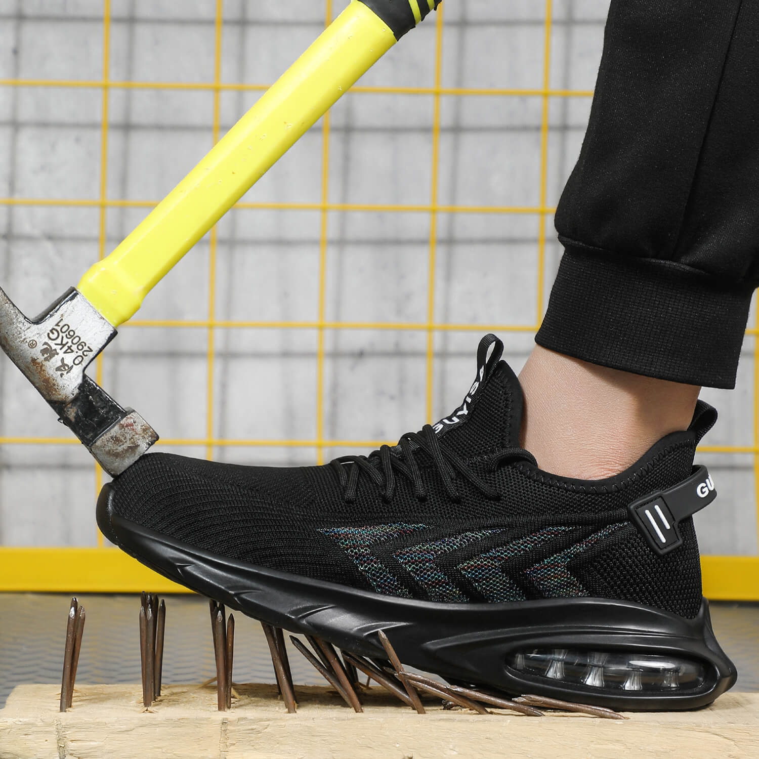 Maven Air Cushion Lightweight Steel Toe Shoes