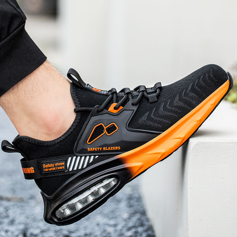 Maven Air Cushion Stylish Steel Toe Sneakers