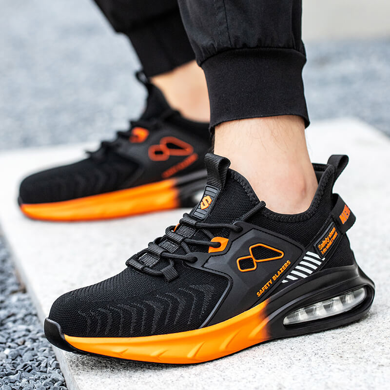 Maven Air Cushion Stylish Steel Toe Sneakers