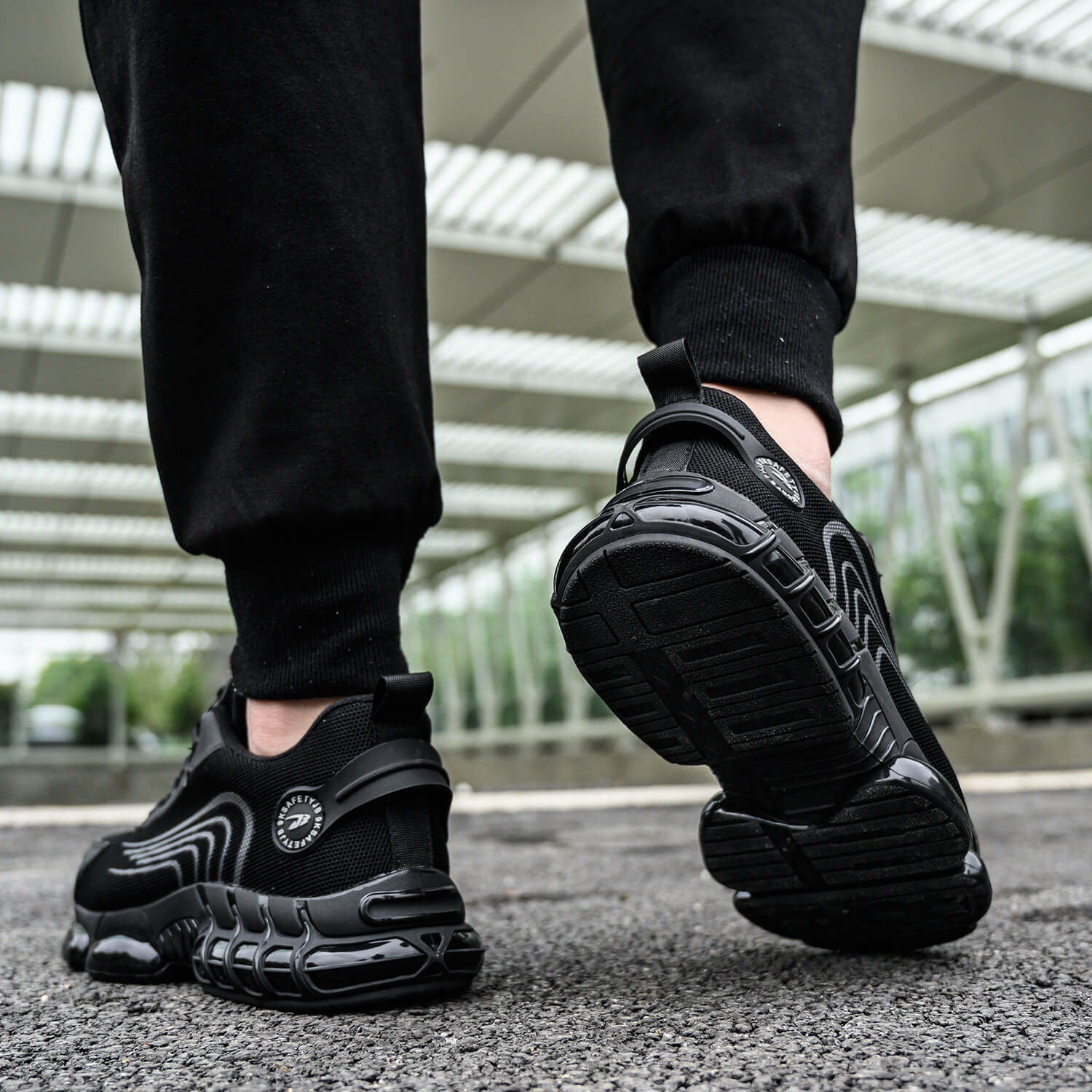 Maven Knob Lacing Steel Toe Work Shoes