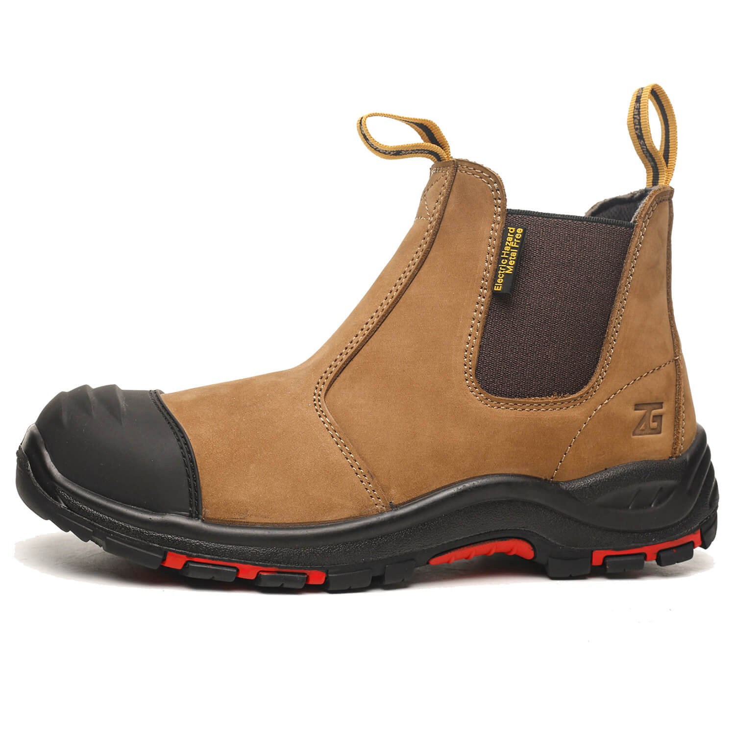 Maven Men's 6" Composite Toe Slip-On Work Boots