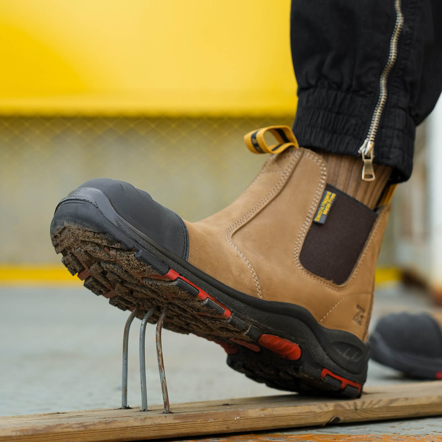 Maven Men's 6" Composite Toe Slip-On Work Boots