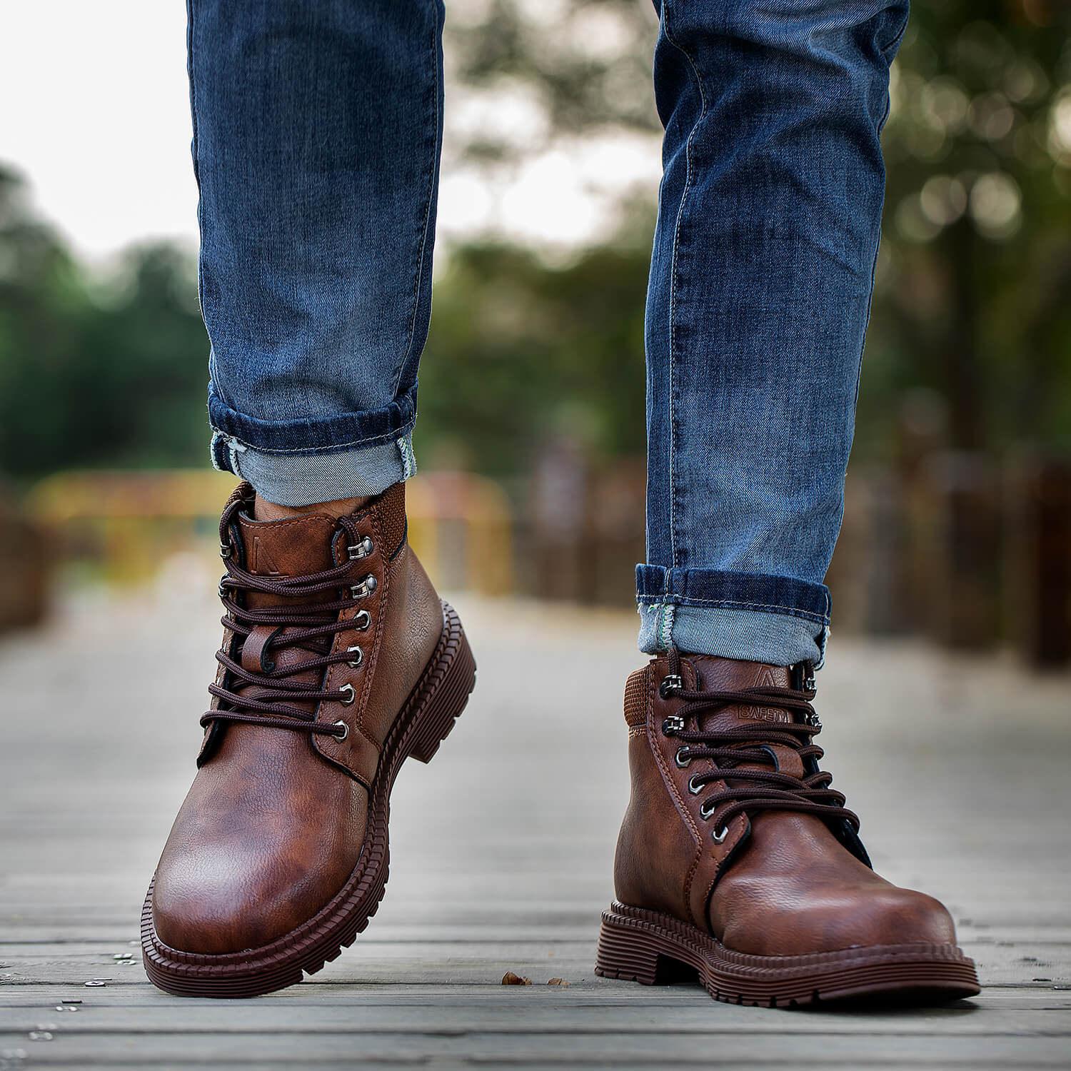 Maven Non-Slip Waterproof Steel Toe Boots