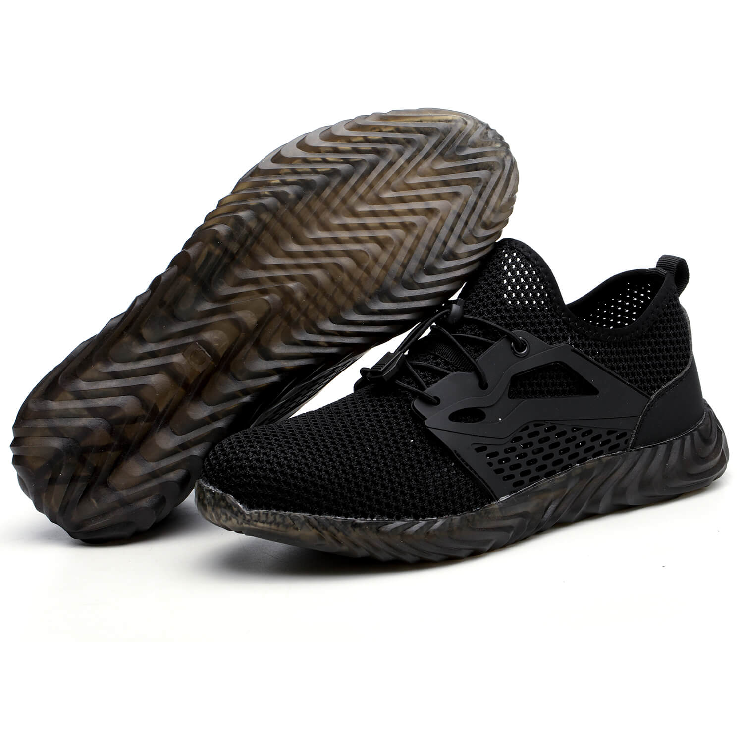 Maven Breathable Slip-Resistant Steel Toe Work Shoes