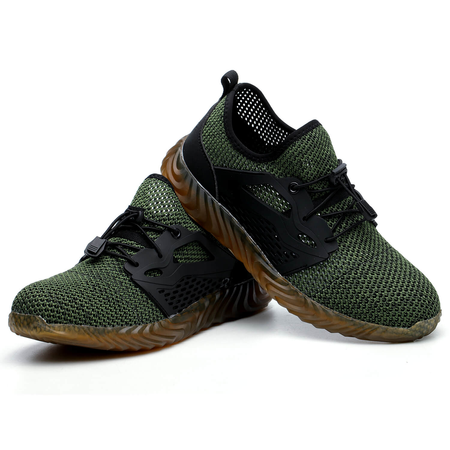 Maven Breathable Slip-Resistant Steel Toe Work Shoes