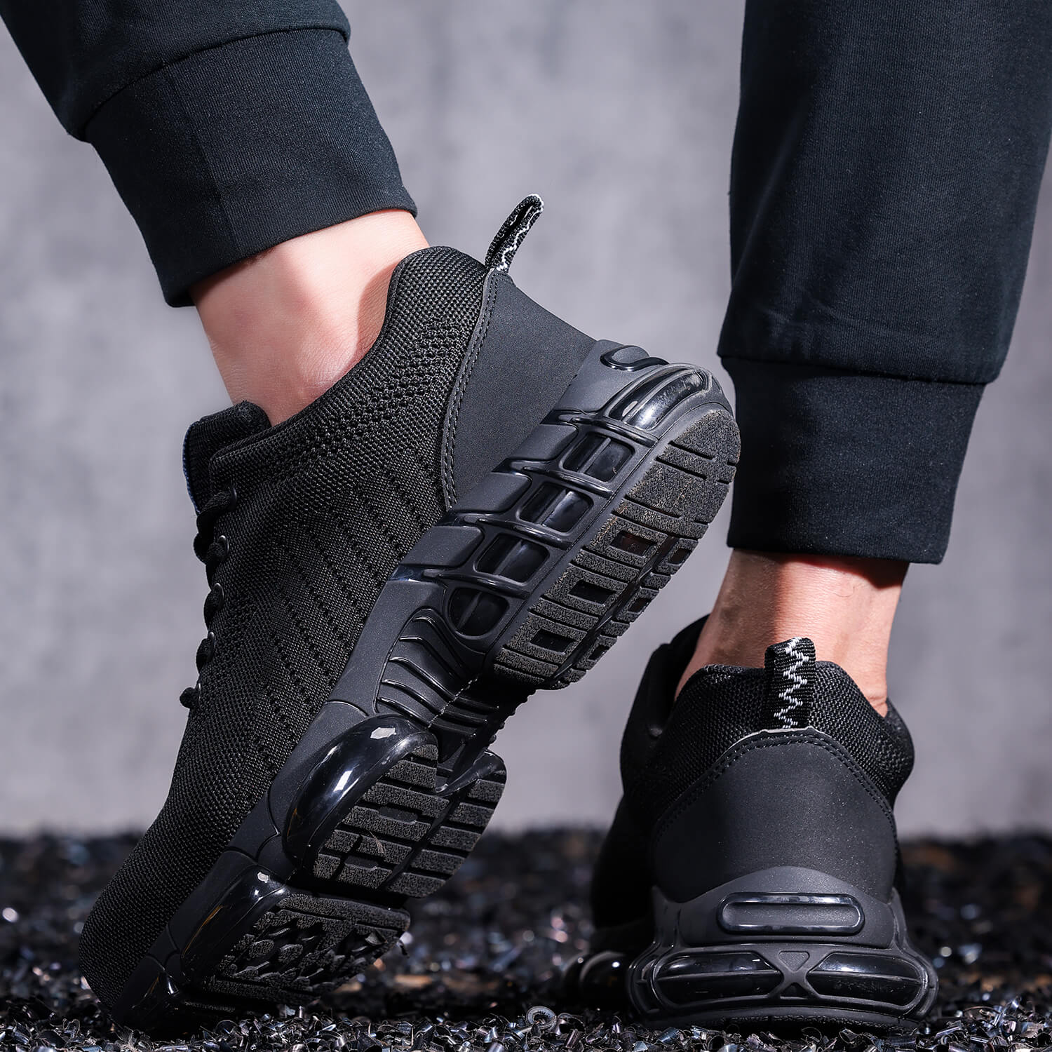 Maven Steel Toe Air Cushion Work Sneakers