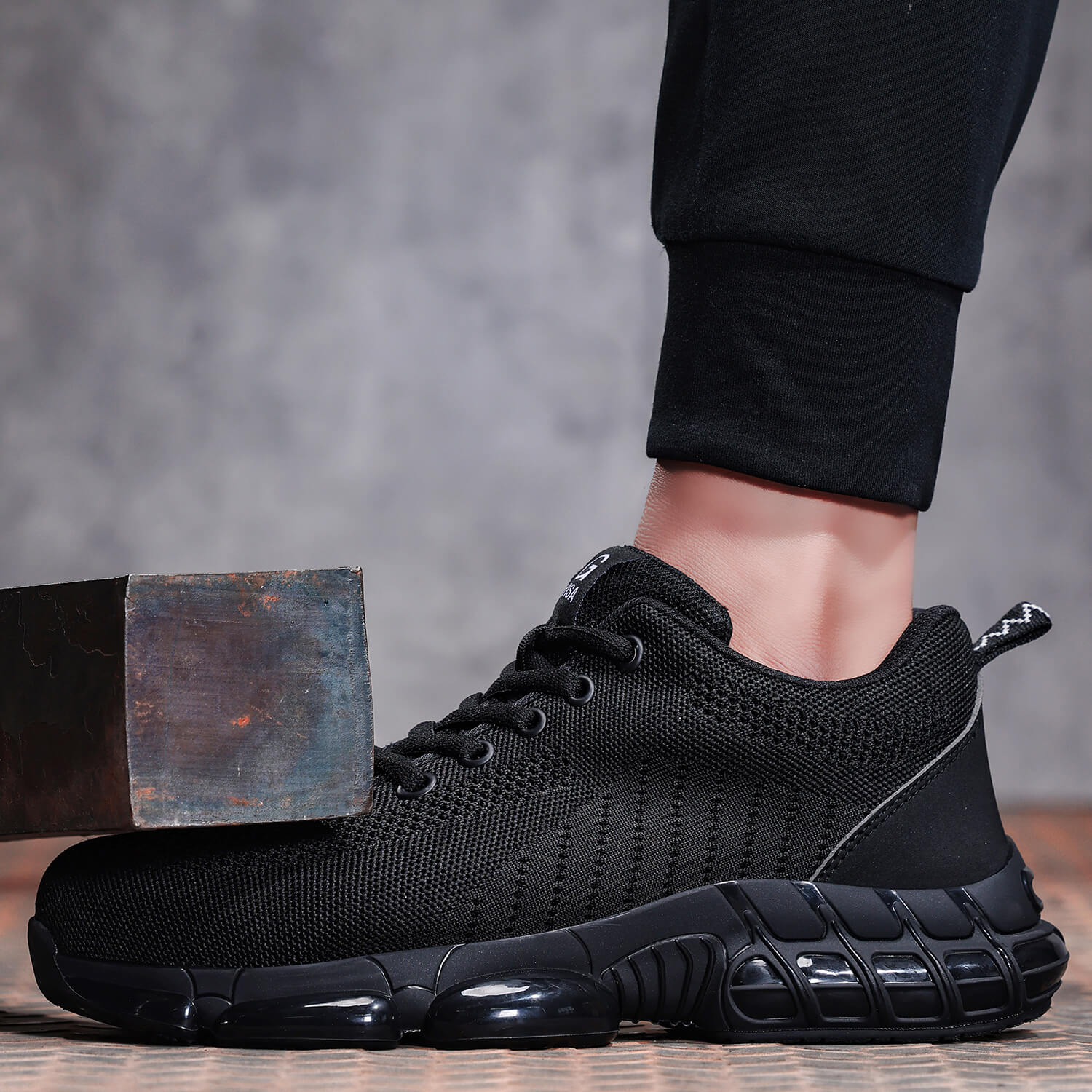 Maven Steel Toe Air Cushion Work Sneakers