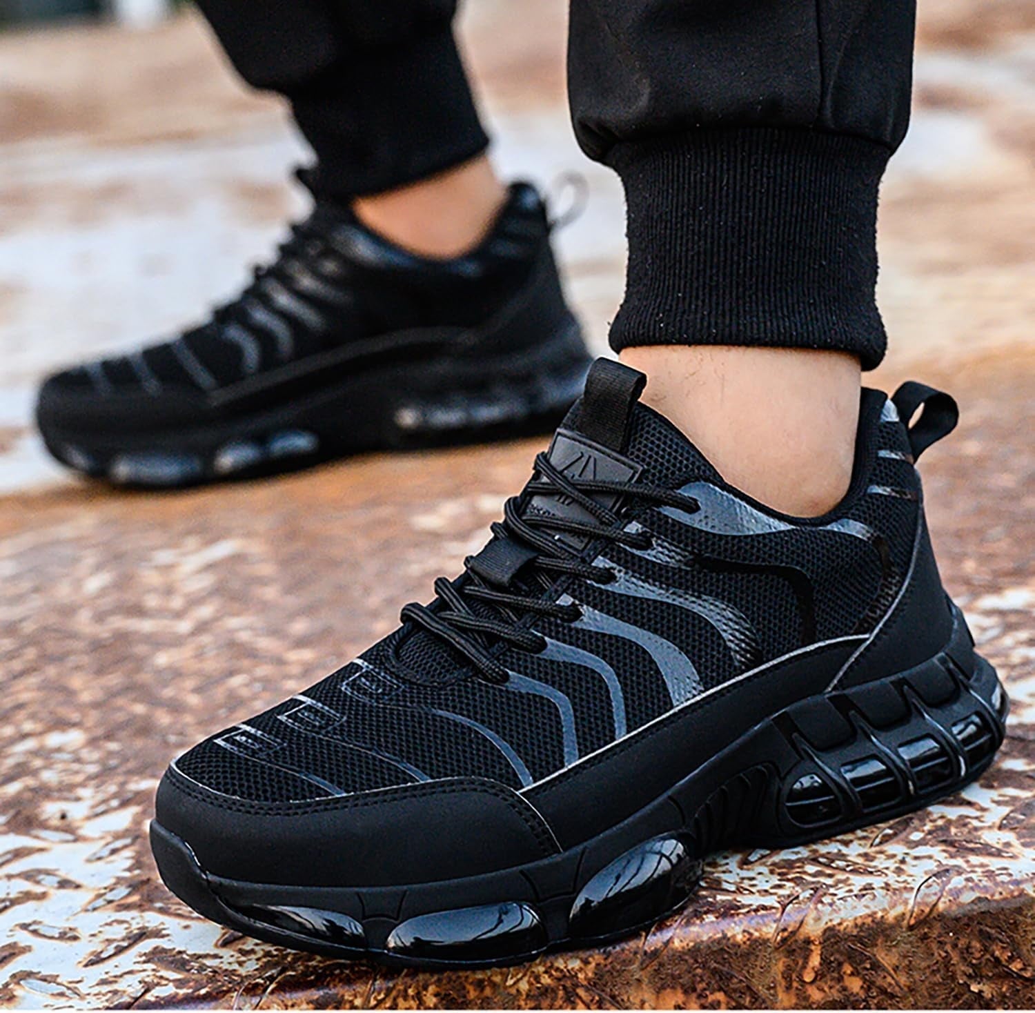 Maven Steel Toe Breathable Lightweight Safety Shoes