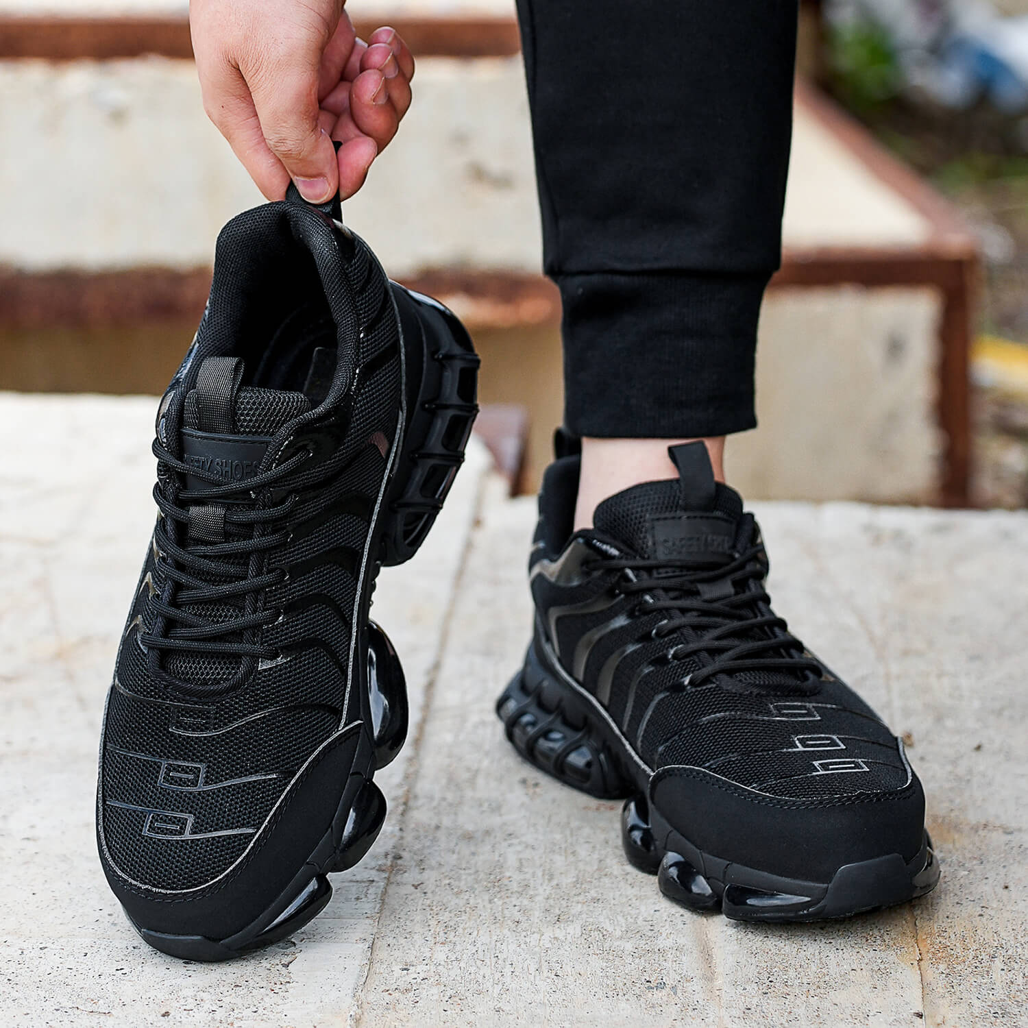 Maven Steel Toe Breathable Lightweight Safety Shoes