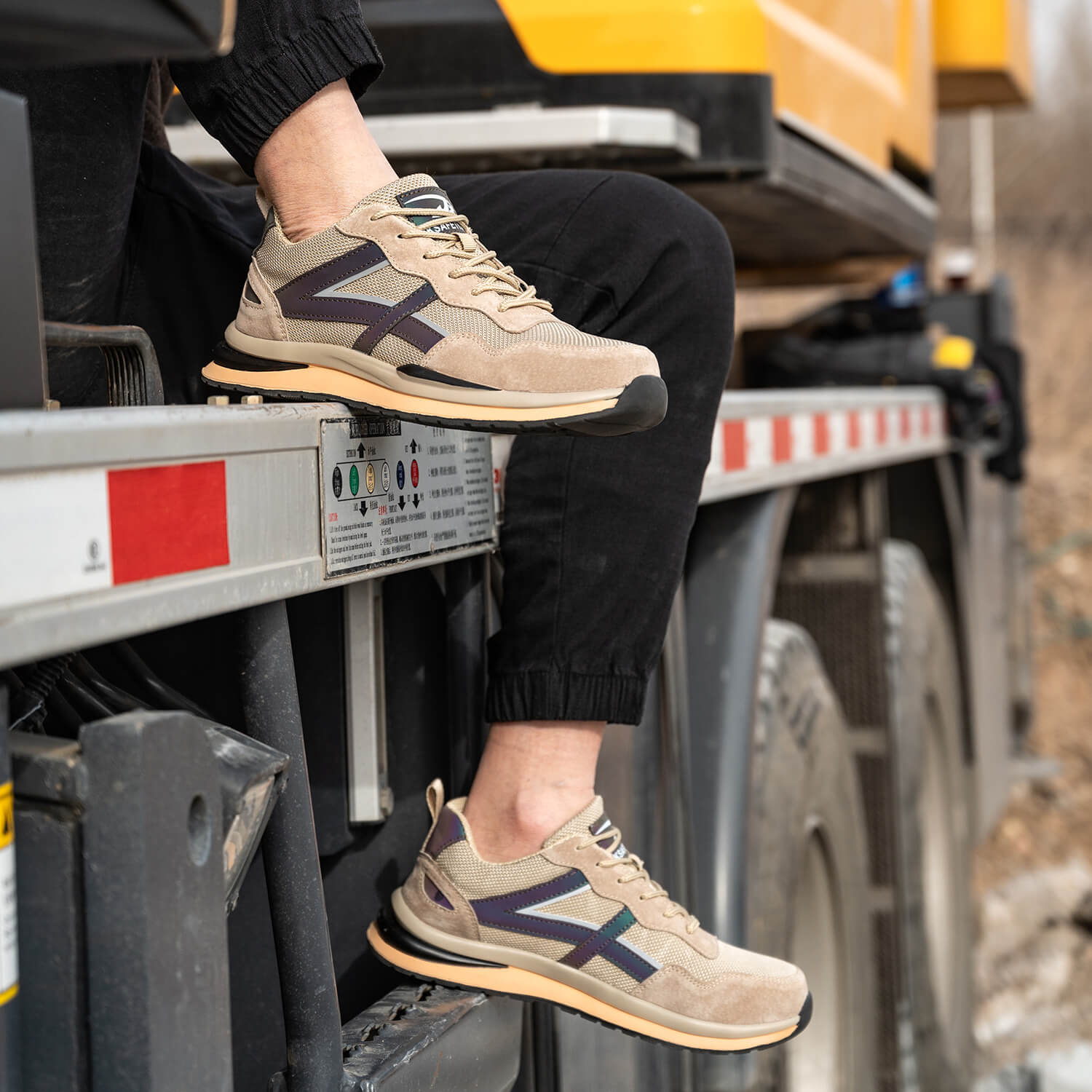 Maven Steel Toe Breathable Work Shoes