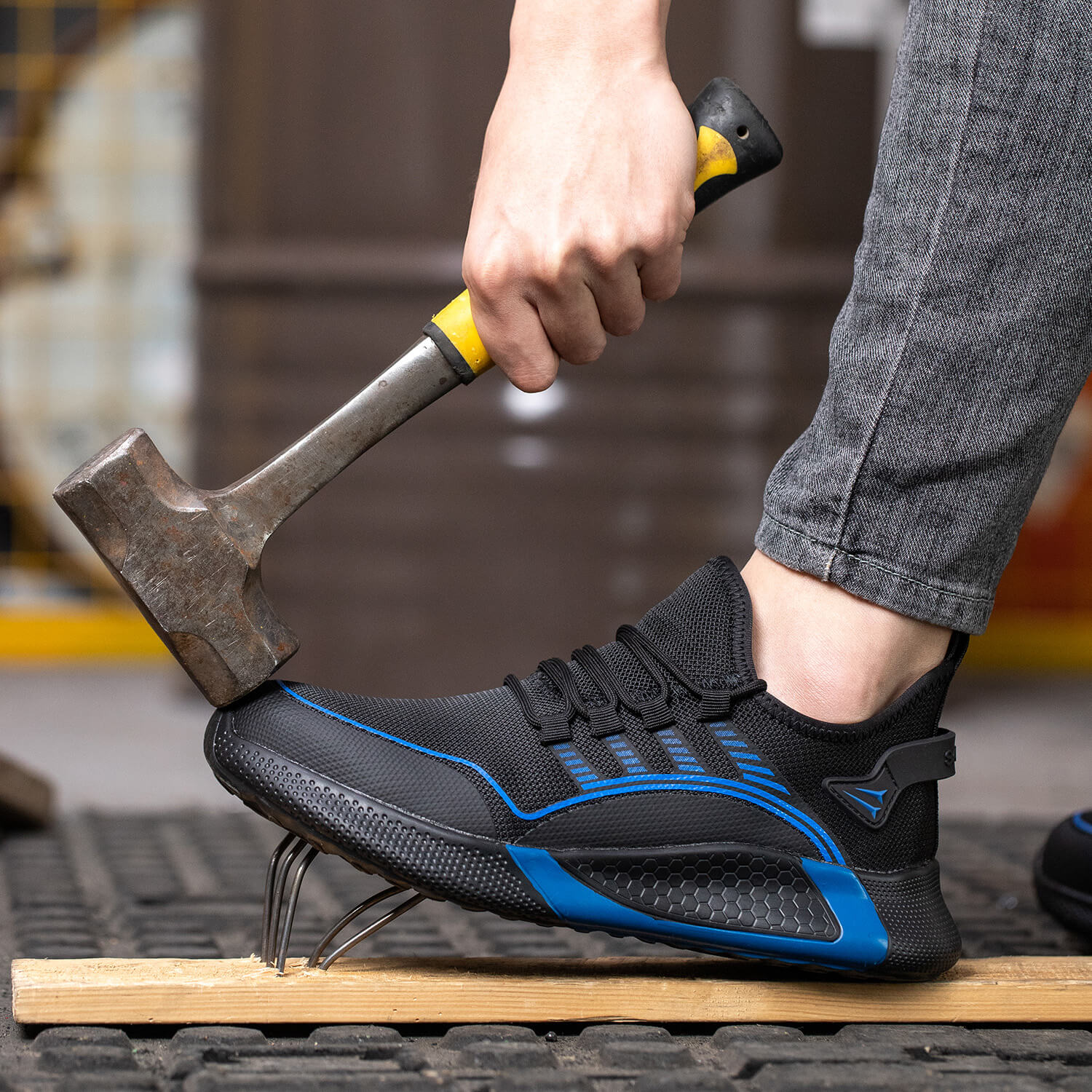 Maven Steel Toe Comfortable Safety Sneakers