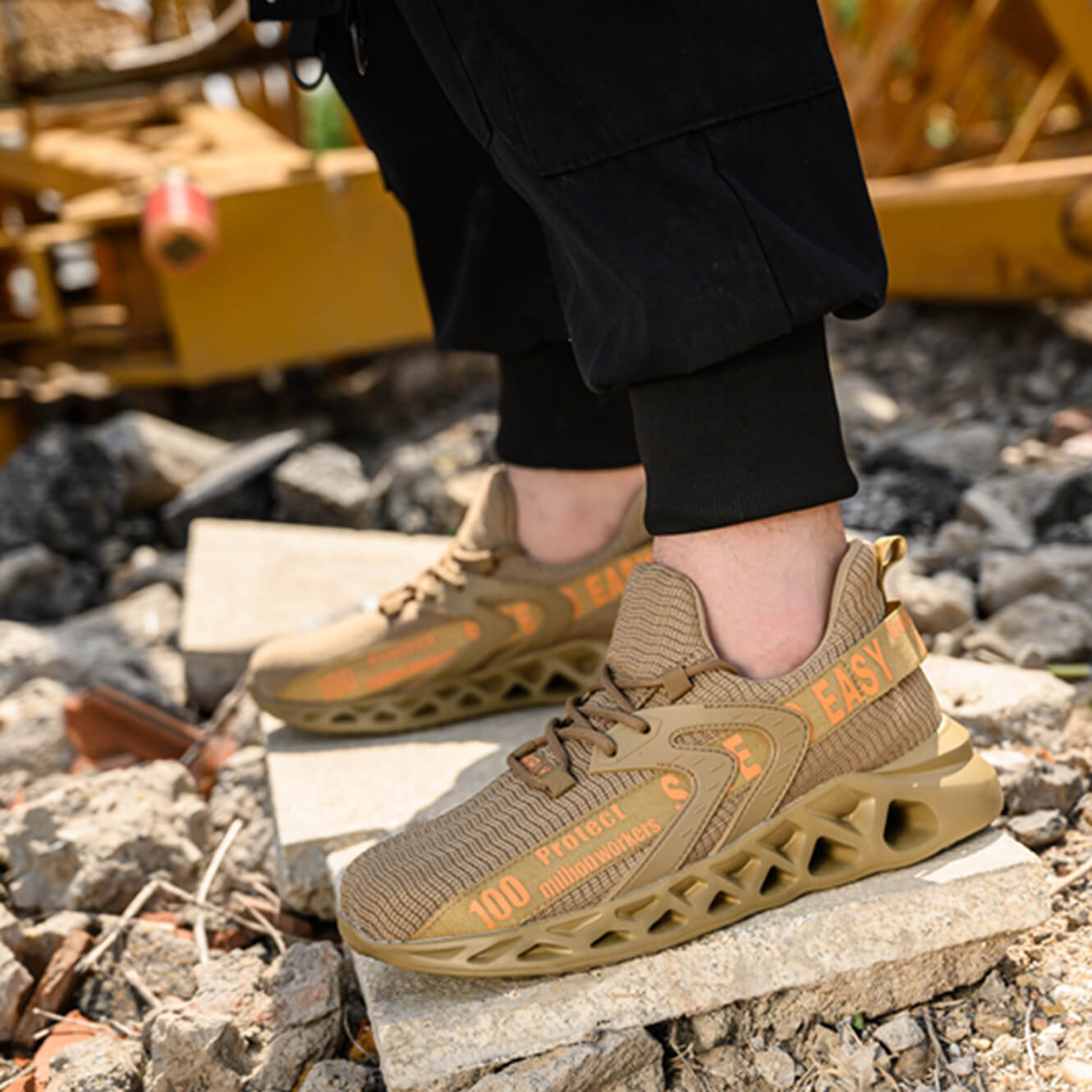 Maven Steel Toe Stylish Work Sneakers