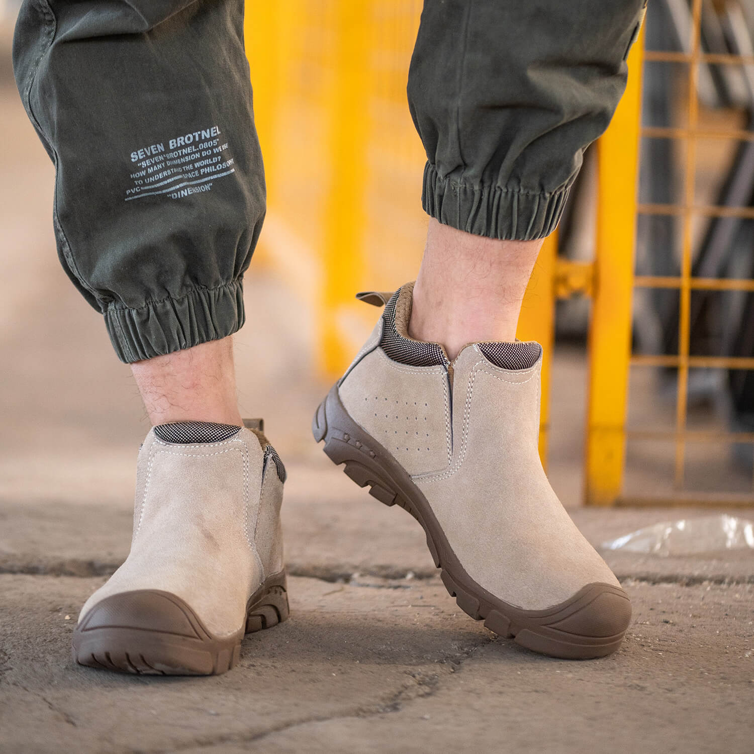 Maven Composite Toe Slip-On Work Shoes