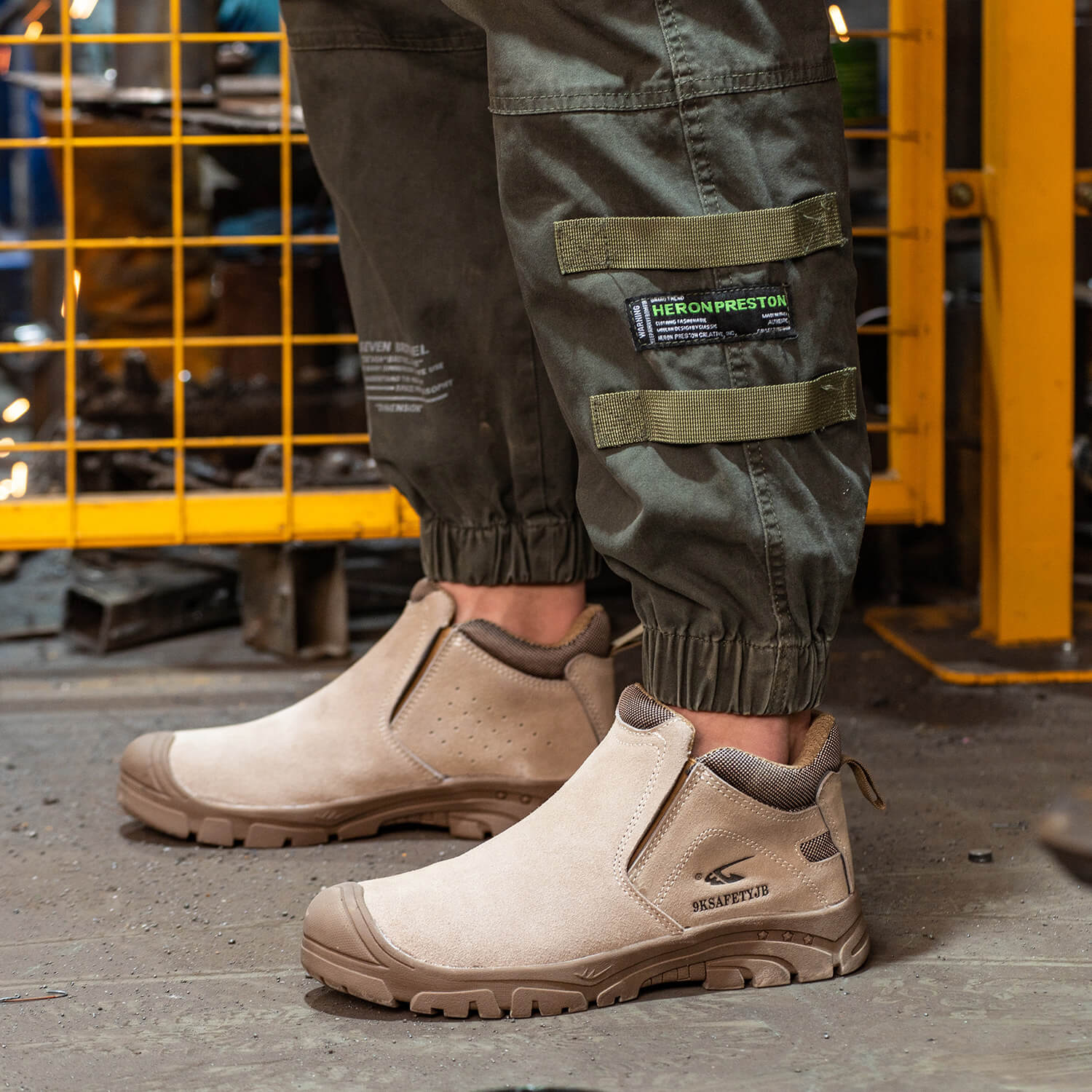 Maven Composite Toe Slip-On Work Shoes