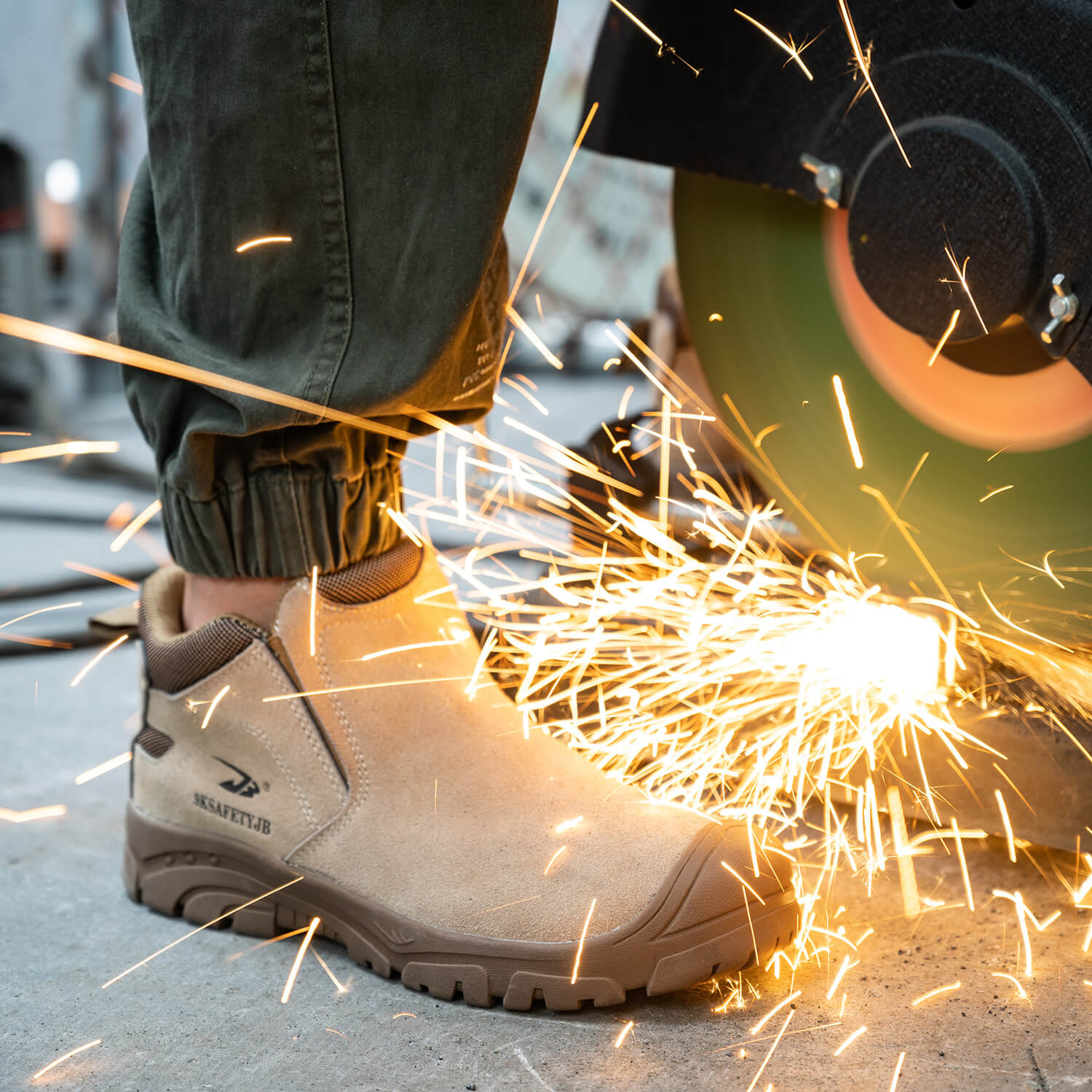 Maven Composite Toe Slip-On Work Shoes