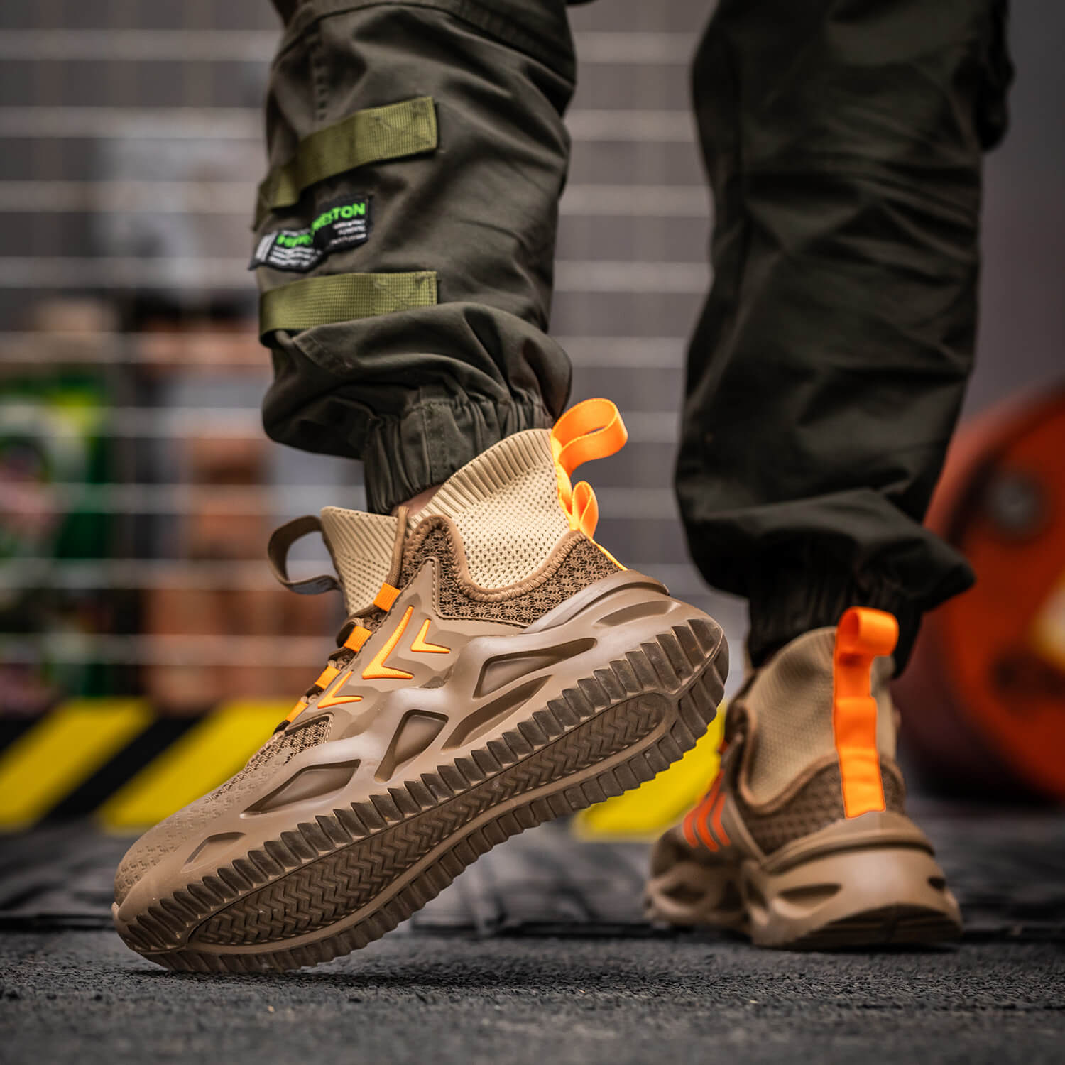 Maven Men's Steel Toe High Top Work Shoes