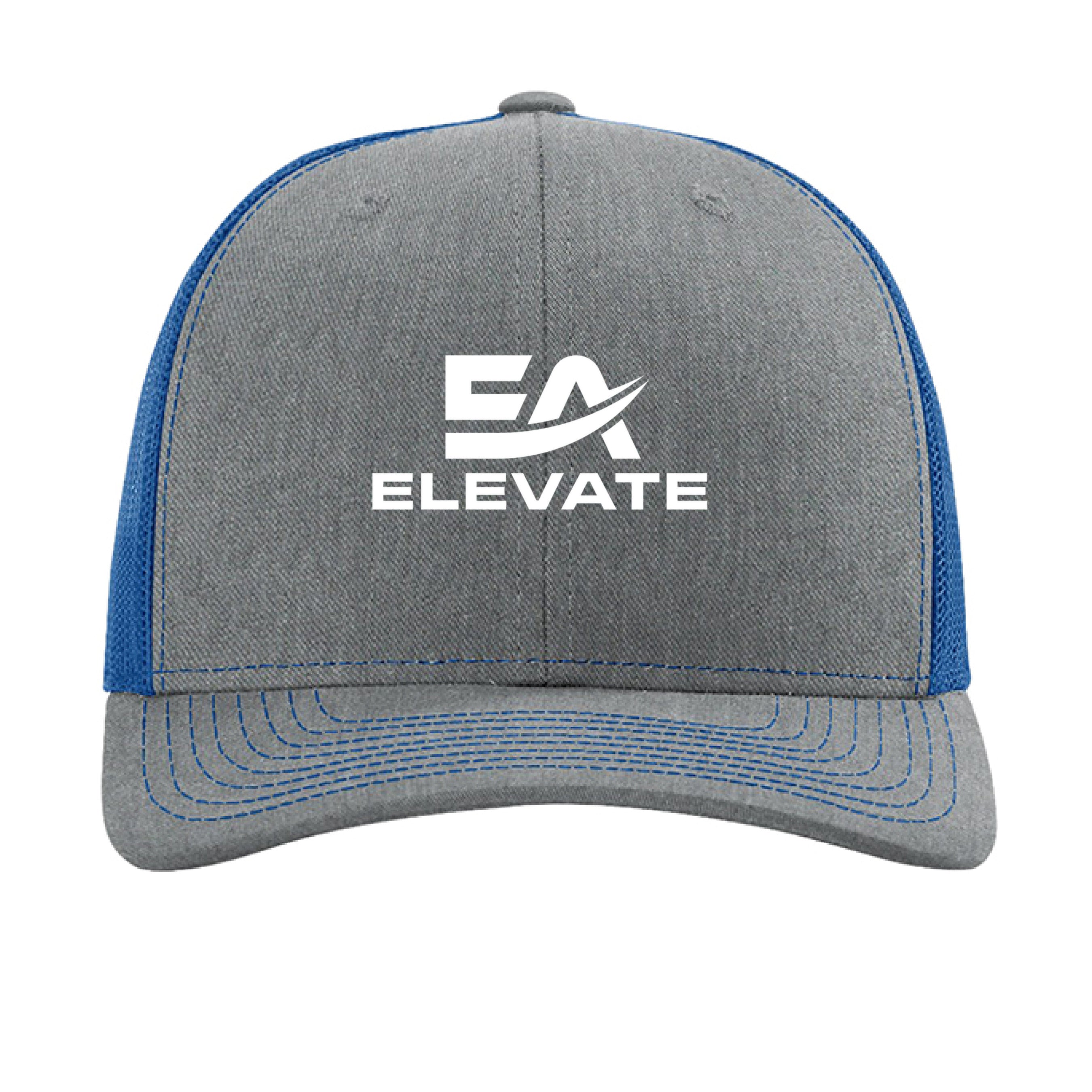 Heather Grey/ Royal - FRONT