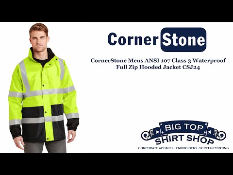 Rain Parka – Built Tarmac Tough x The Crew Hangar (CornerStone® CSJ24)