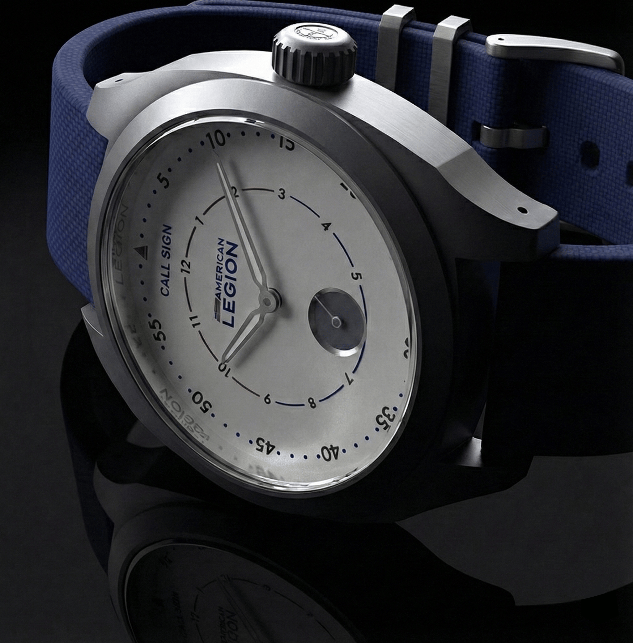Waypoint Pilot Watch — White Dial